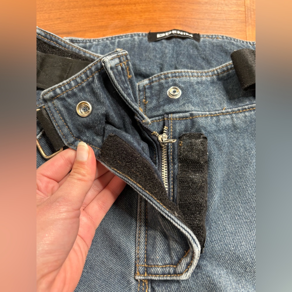 EB Denim Moto Jeans Women’s Small - Picture 9 of 16